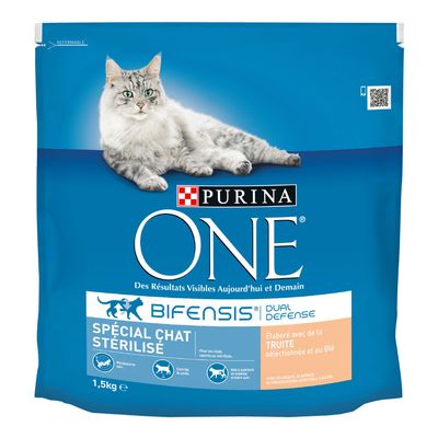 PURINA ONE Sterilised Trout 1,5 kg
