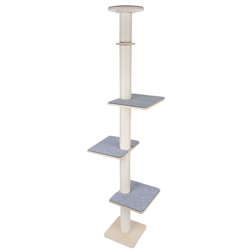 Modern Living Isernia Ceiling Cat Tree Light grey