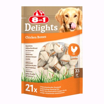 8in1 Delights Bones XS (21 Bones)
