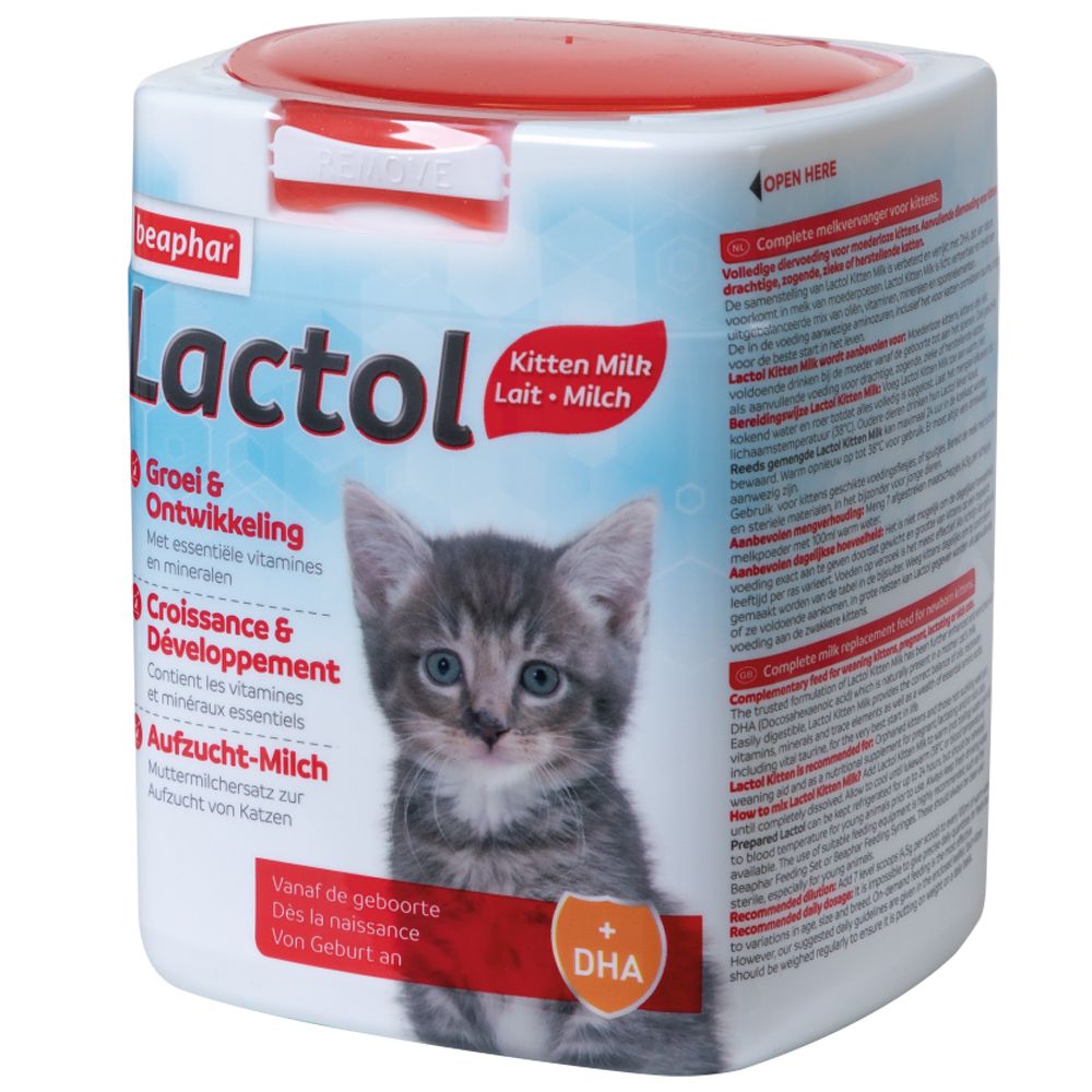 Beaphar Lactol Milk Replacer for Kittens 500g