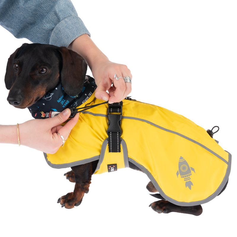 TIAKI Buzz Dog Raincoat approx. 30cm Back Length
