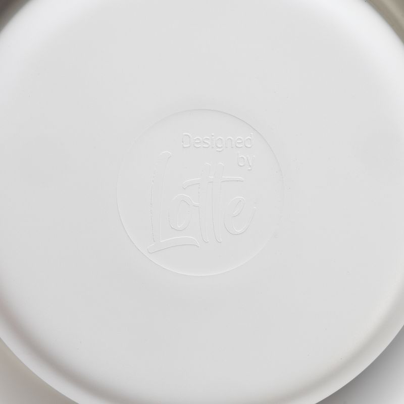 Designed by Lotte Marble Melamine Feeding Bowl - Beige 700ml, diameter 22cm