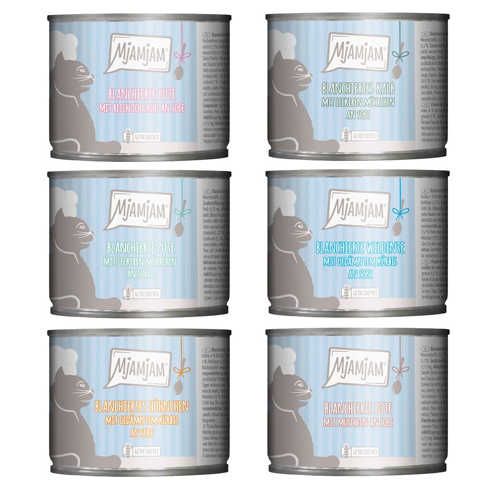 MjAMjAM Mixed Pack 6 x 185g Mixed Pack (6 varieties)