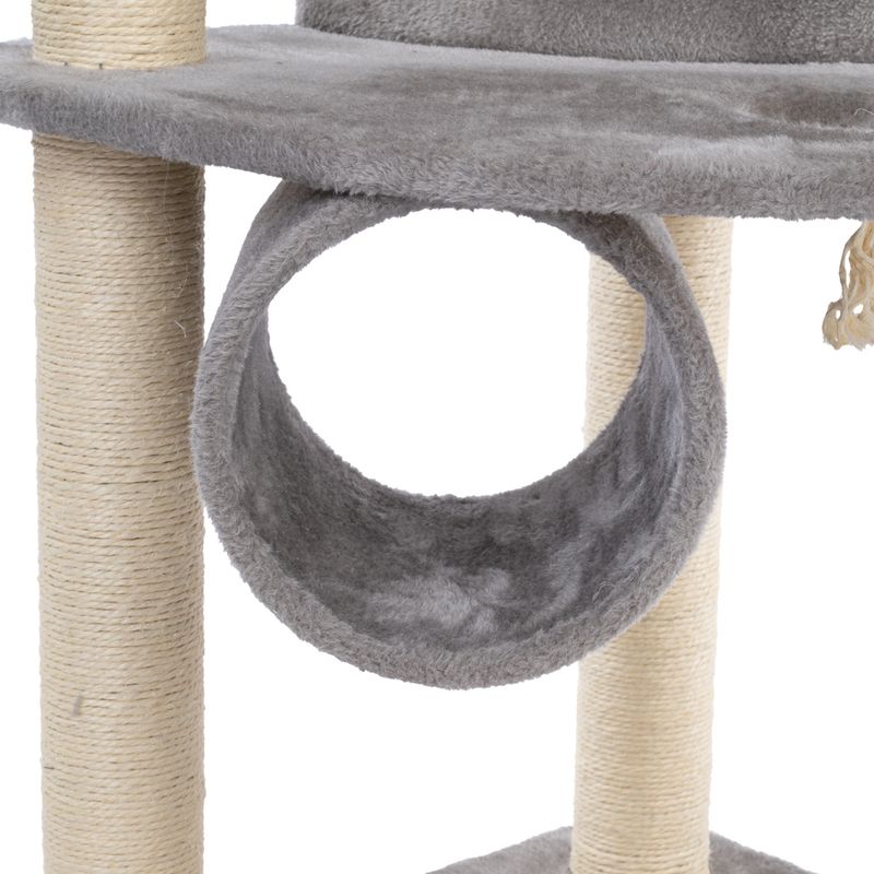 zooplus Basics XL Scratching Post Grey
