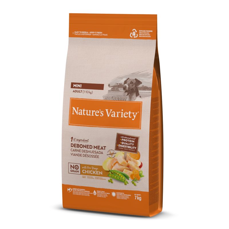Nature's Variety No Grain Mini Adult Free-Range Chicken 1.5kg