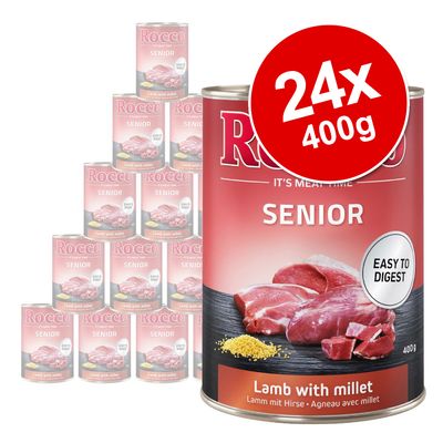 Rocco Senior Saver Pack 24 x 400g Mixed Pack (2 Varieties)