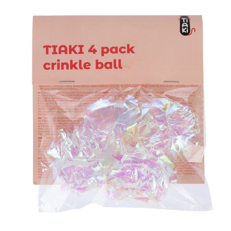 TIAKI Crinkle Ball Set Set of 4