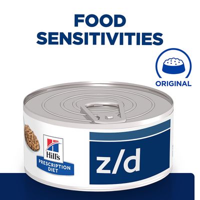 Hill's Prescription Diet Feline z/d Food Sensitivities 24 x 156g Cans
