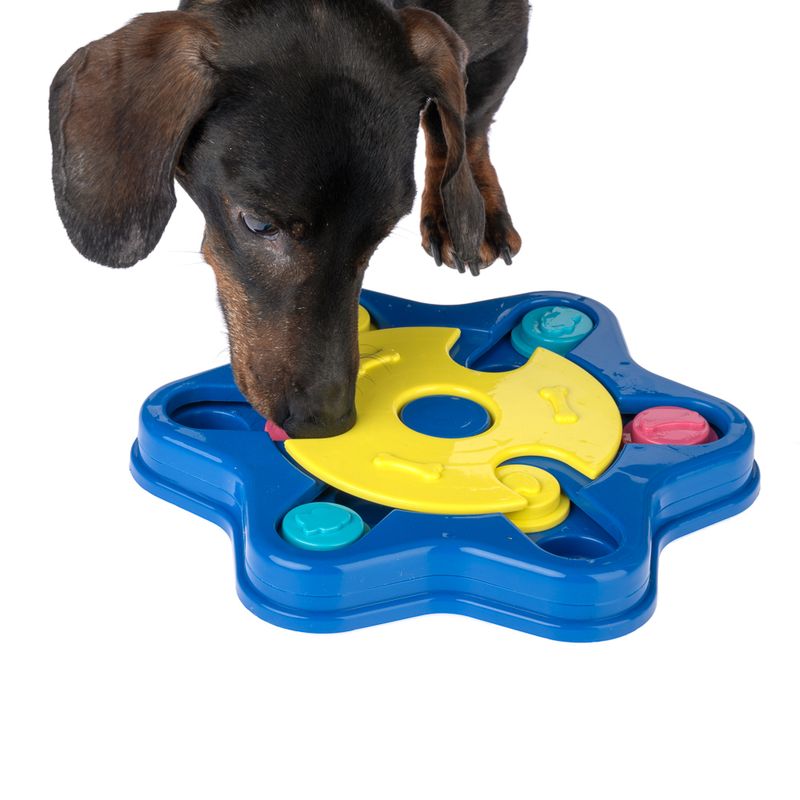 zooplus Basics Hexagonal Puzzle Toy diameter 25.5 x (H) 3 cm