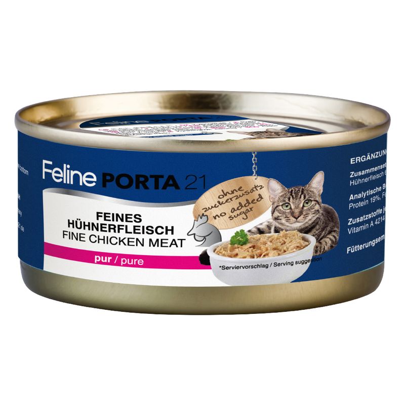 Feline Porta 21 - 6 x 156g Chicken Pure