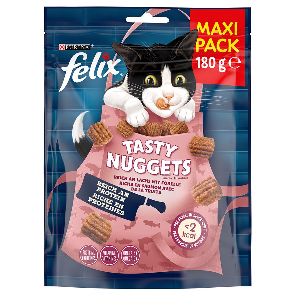 Felix Tasty Nuggets Salmon & Trout 180g