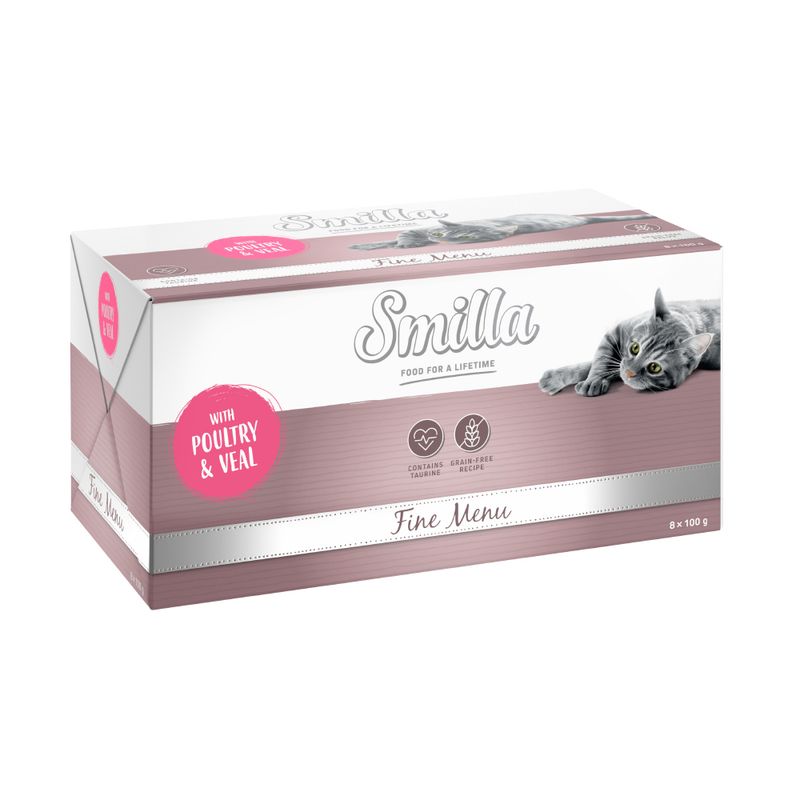 Smilla Fine Menu Saver Pack 24 x 100g Mixed Pack (4 Varieties)