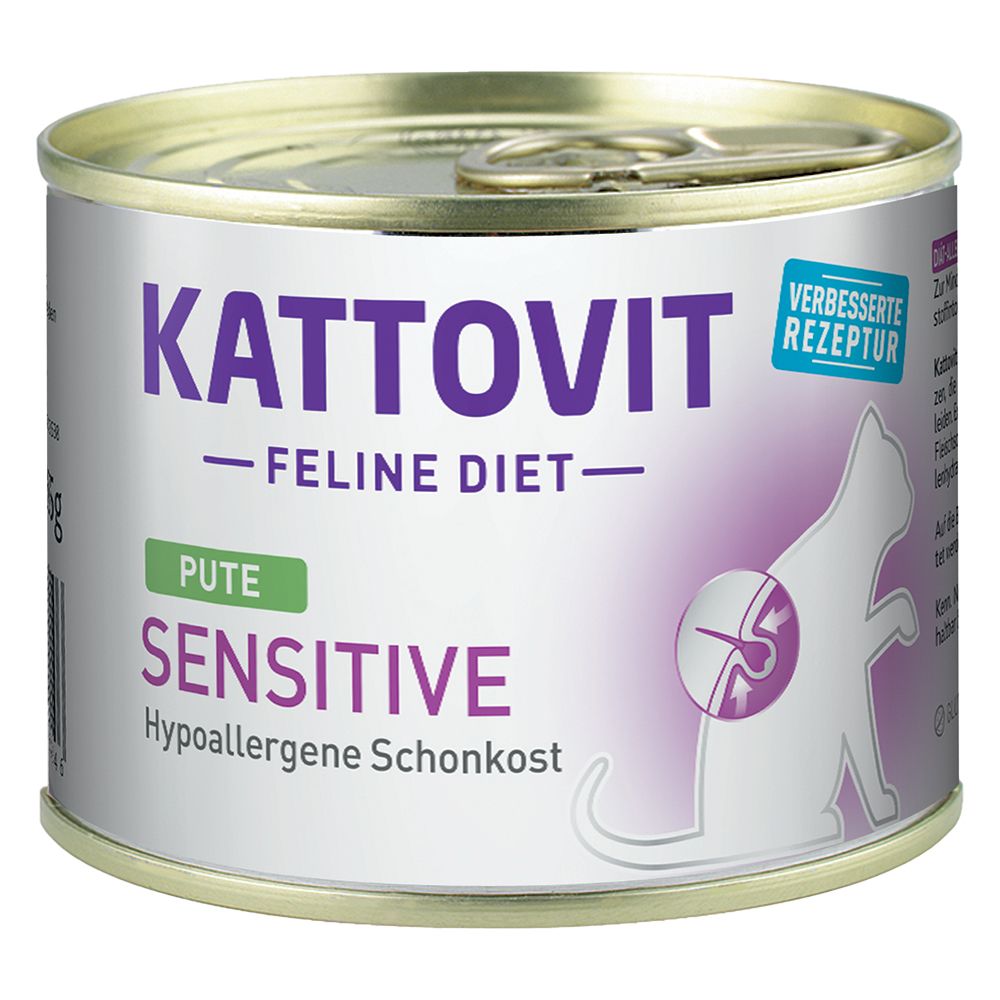 Kattovit Sensitive (Hypoallergenic Food) Chicken (6 x 185g)