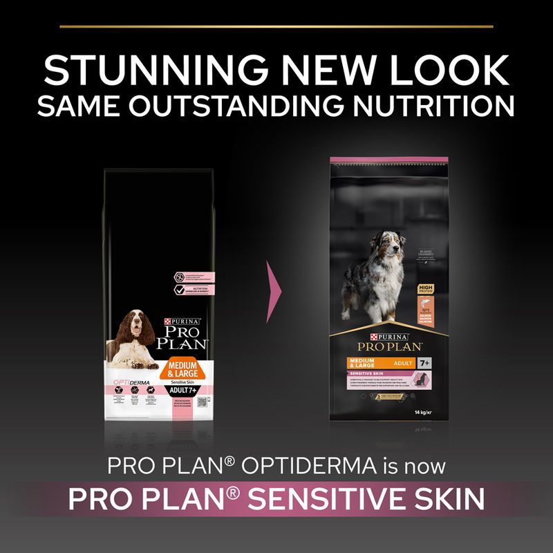 PURINA PRO PLAN Senior Medium & Large Adult 7+ Sensitive Skin 3kg