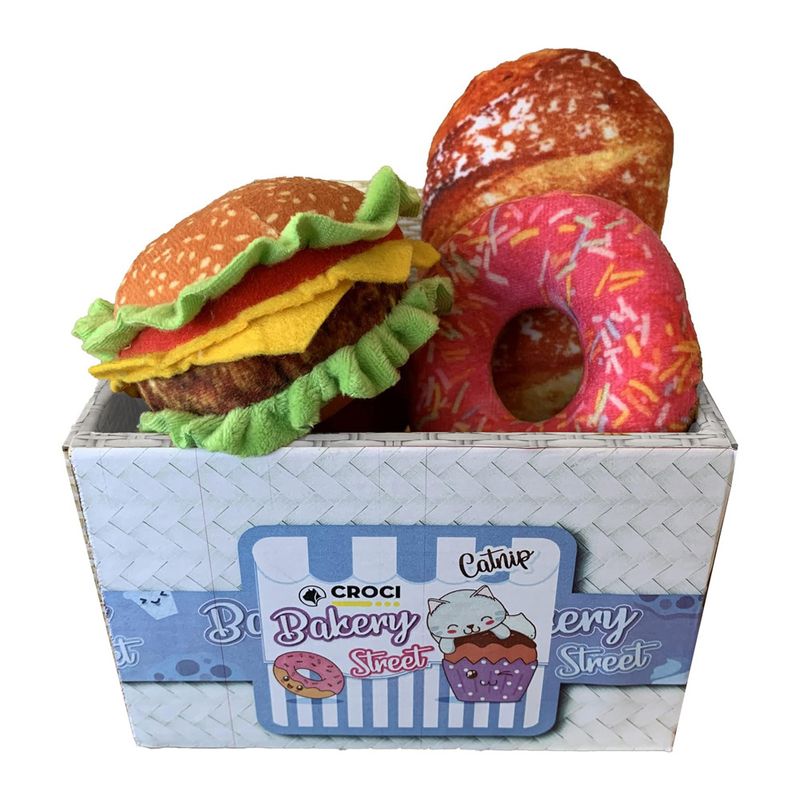 Croci Bakery Street Donut with Catnip 1 toy