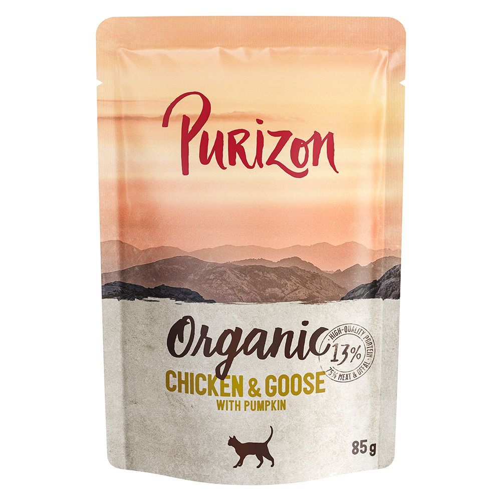 Purizon Organic Saver Pack 24 x 85g Chicken and goose squash