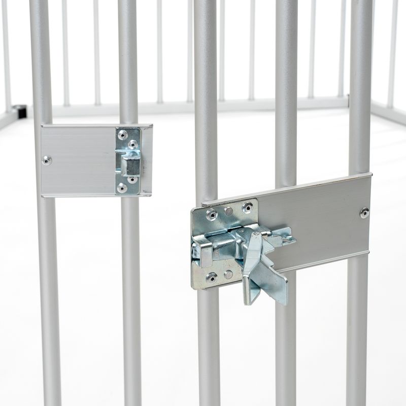 Aluminium Puppy Playpen 6 Fencing Units 80 x 80cm (W x H)