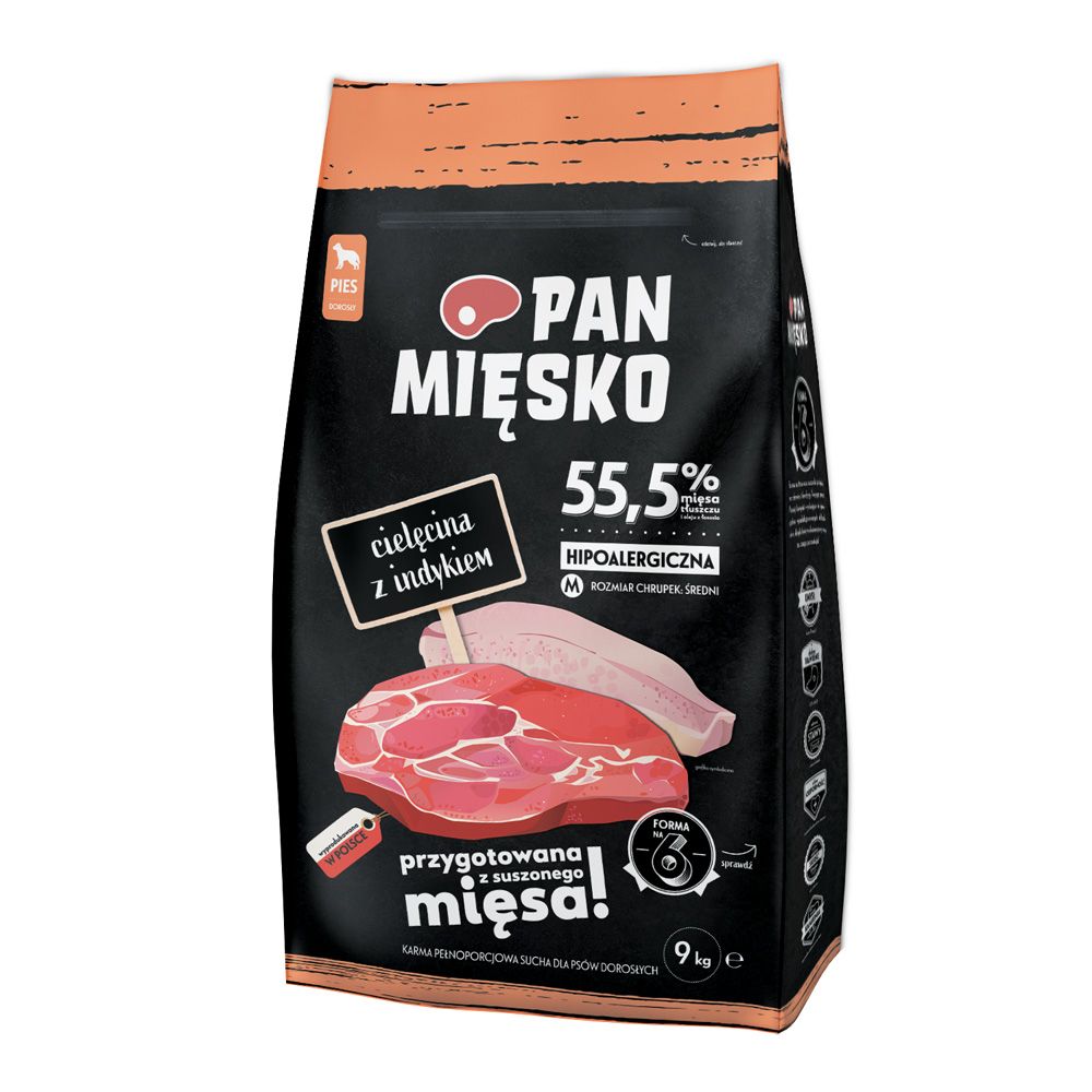 Pan Mięsko Medium Veal with Turkey 9kg