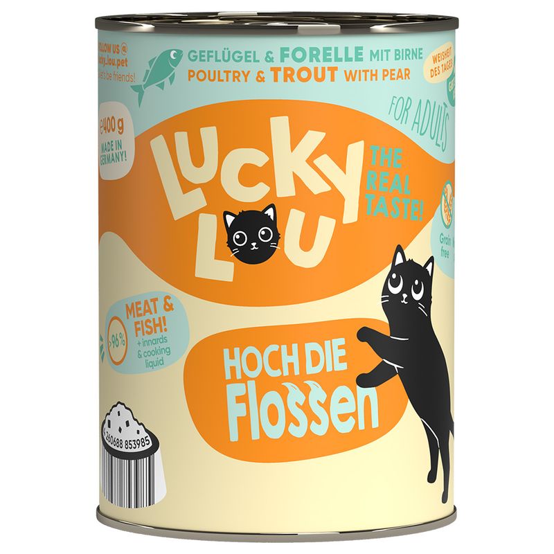 Lucky Lou Adult Saver Pack 24 x 400g Poultry
