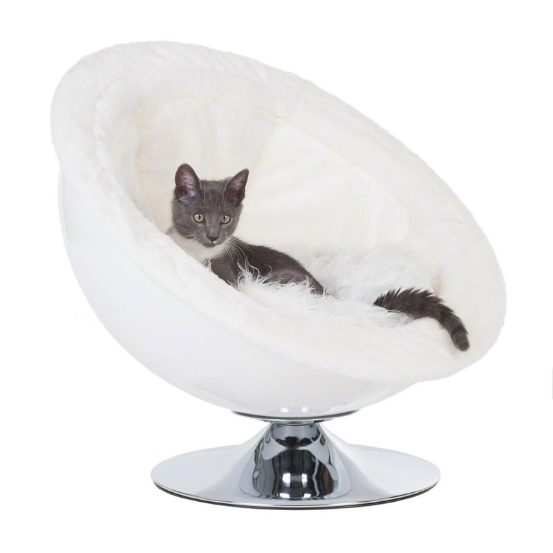 Retro Pet Nest White: Diameter 60cm
