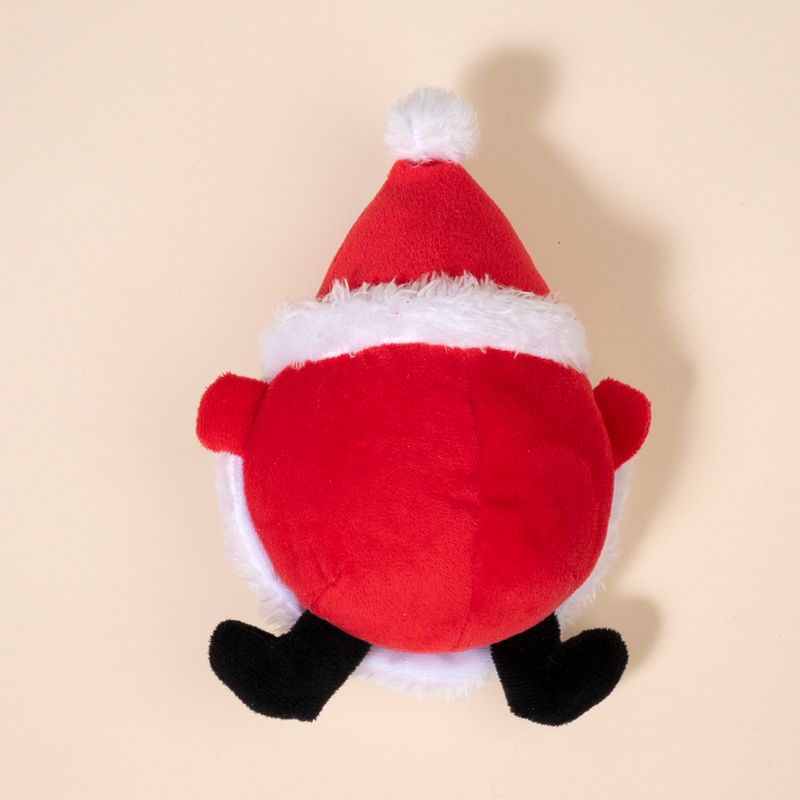 TIAKI Santa Round Plush Toy 20 x 14 x 9 cm (L x W x H)