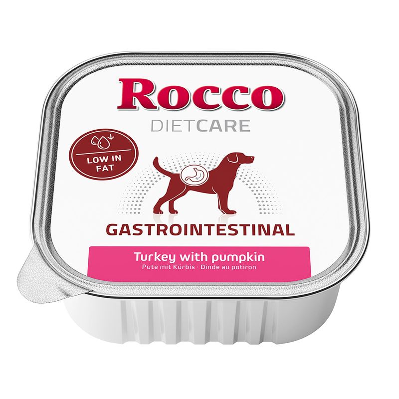 Rocco Diet Care Gastrointestinal - Turkey with Pumpkin 10 x 150g 10 x 150g