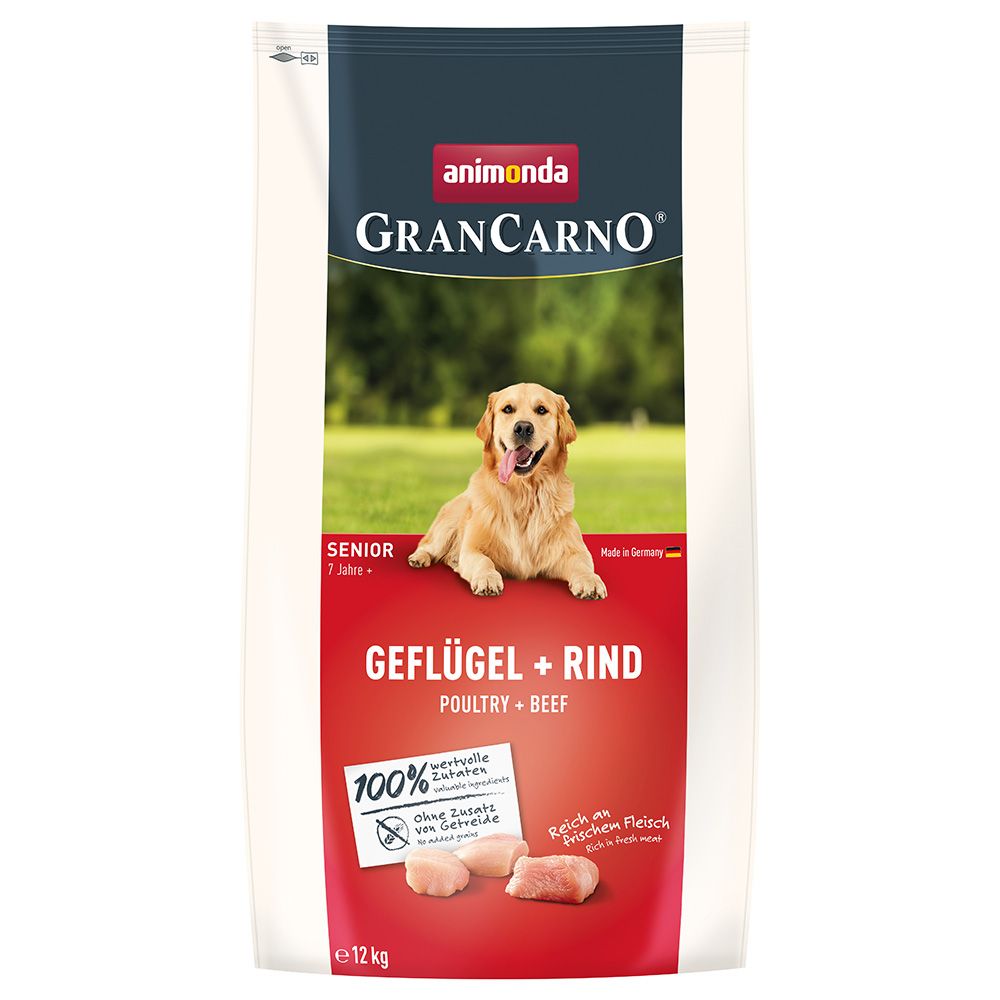animonda GranCarno Senior Poultry & Beef 1kg