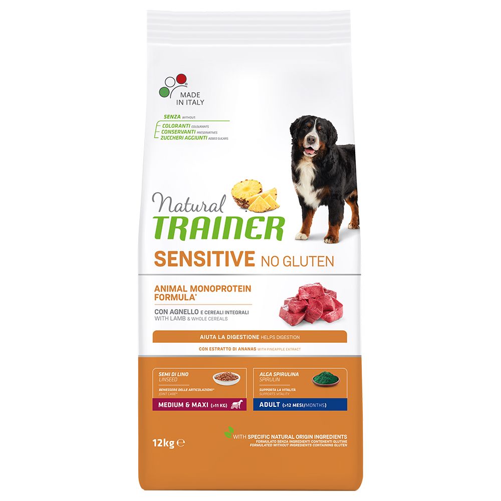 Natural Trainer Sensitive Adult Medium & Maxi with Lamb 3kg