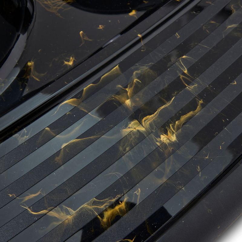 Savic Feeding Bar Butler Marble Black & Gold 2 x 300ml, 14.5cm (W)