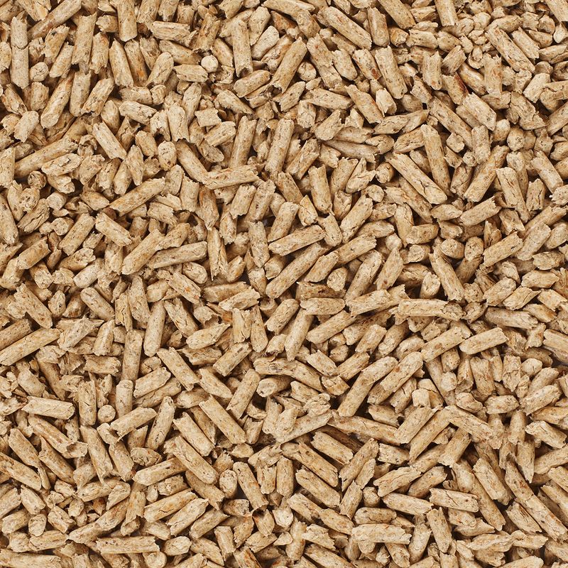 Tigerino Plant-Based Litter Wood Pellets - Natural Wood Scent (Unscented) 8l (4kg)