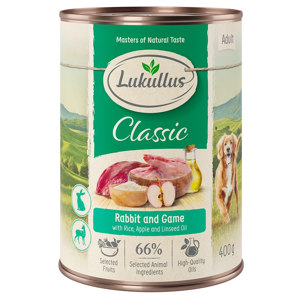 Lukullus Rabbit & Game 6 x 800g