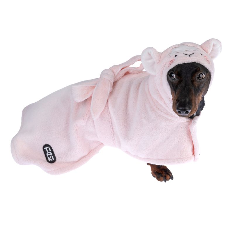 TIAKI Dog Bathrobe - Sheep approx. 40cm Back Length