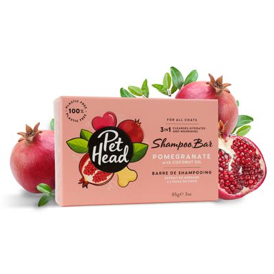 Pet Head Pomegranate Shampoo Bar 85g