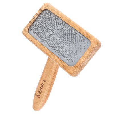kooa Bamboo Slicker Brush 15.5 x 12.2cm (L x W)