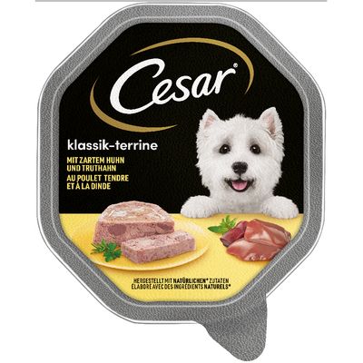 Cesar Classic Trays Chicken & Turkey (14 x 150g)