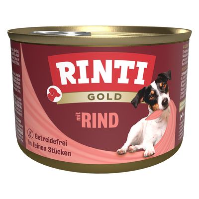 Saver Pack RINTI Gold 24 x 185 g Pieces of beef
