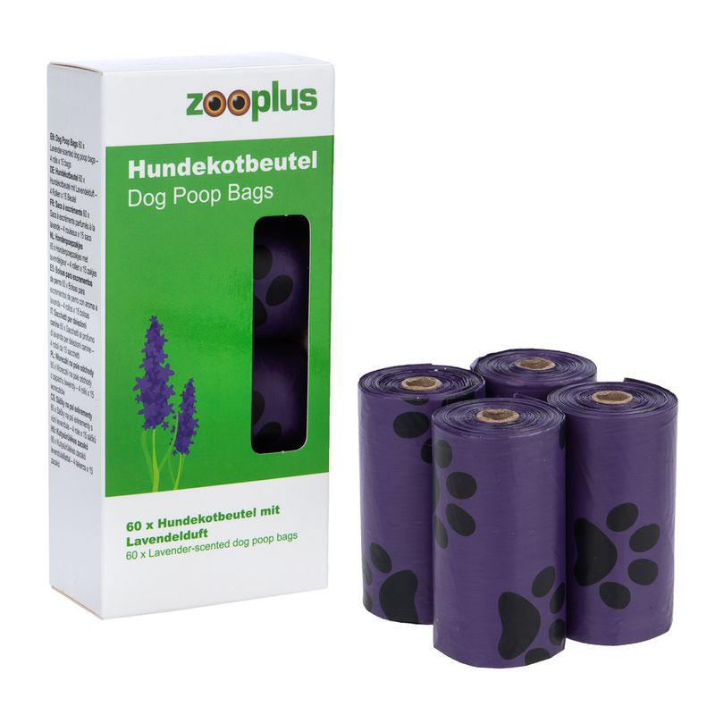 Scented Dog Poop Bags Lavender (Purple)