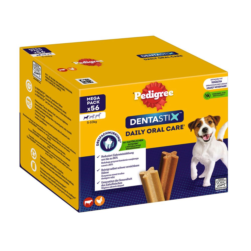 Pedigree Dentastix - Daily Oral Care for Small Dogs (5-10kg) 7 Sticks