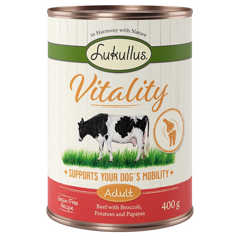 Lukullus Vitality Joints: Beef (Grain-Free) 6 x 800g