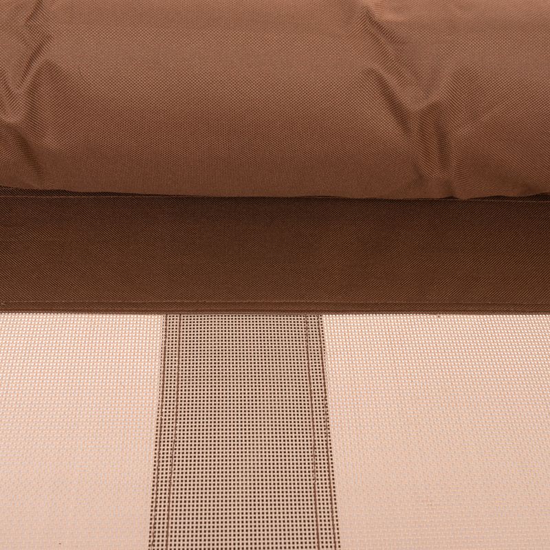 TIAKI dog sofa Sun Cream Size L: L 91 x W x H 76 x 18 cm