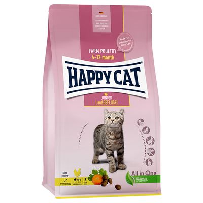 Happy Cat Young Junior Farm Poultry 1.3kg