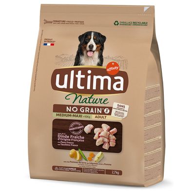 Ultima Nature Medium/Maxi Adult No Grain Turkey 2.7kg