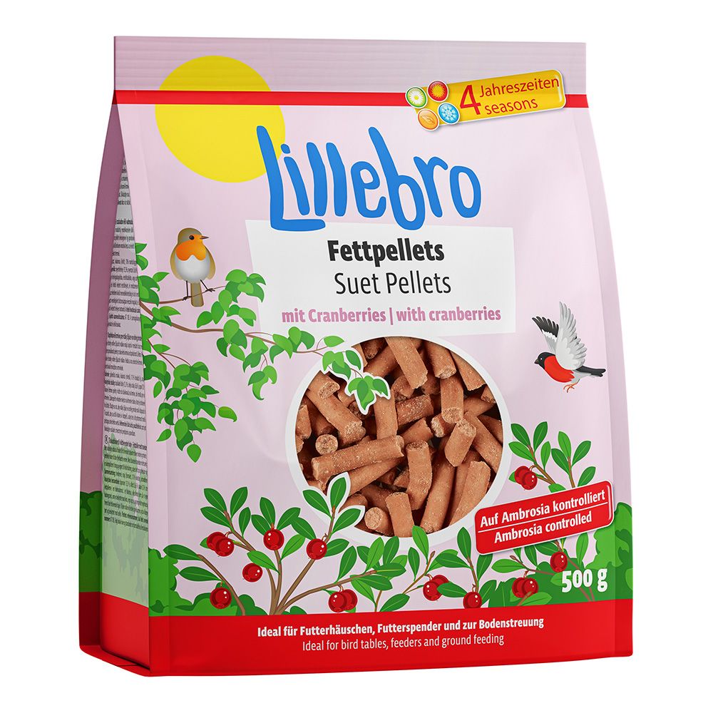 Lillebro fat pellets with cranberries 500 g