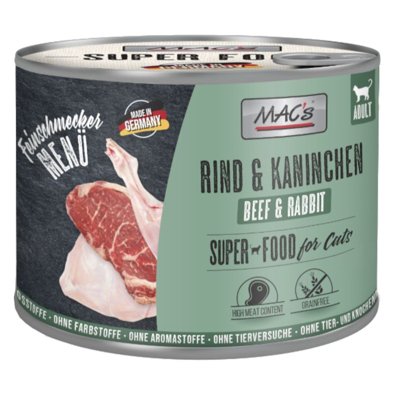 MAC's Cat Gourmet Saver Pack 24 x 200g Duck & Rabbit