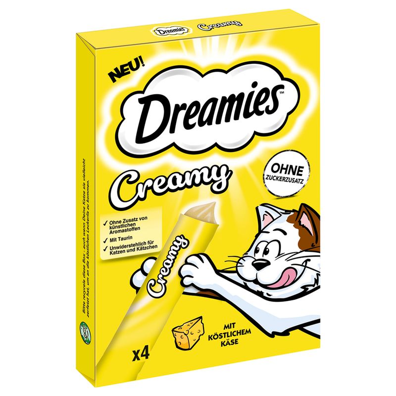 Dreamies Creamy Snacks Chicken (4 x 10g)