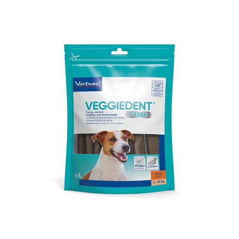 VEGGIEDENT Fresh for dogs 15 x 9 g XS for extra small dogs (< 5 kg)