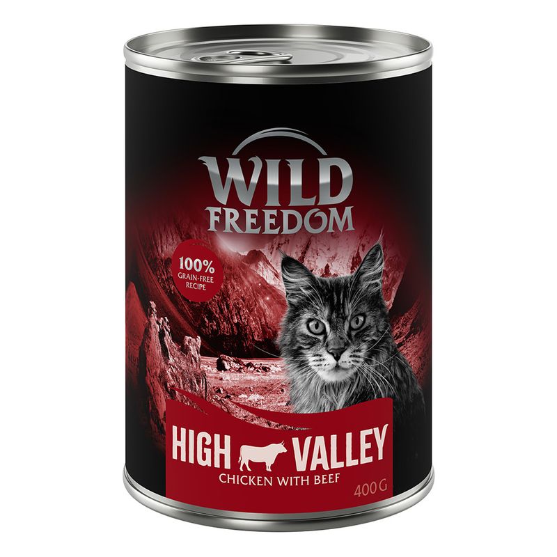 Wild Freedom Adult Mixed Trial Pack 6 x 200g Mixed Pack I (Chicken, Pollock, Lamb, Rabbit, Game)