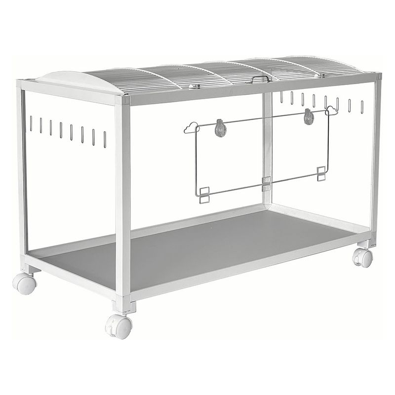 TIAKI Hamster Enclosure – White 79 x 44 x 60cm (L x W x H)