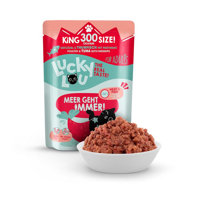 Lucky Lou Adult Saver Pack 24 x 300g Poultry & Rabbit