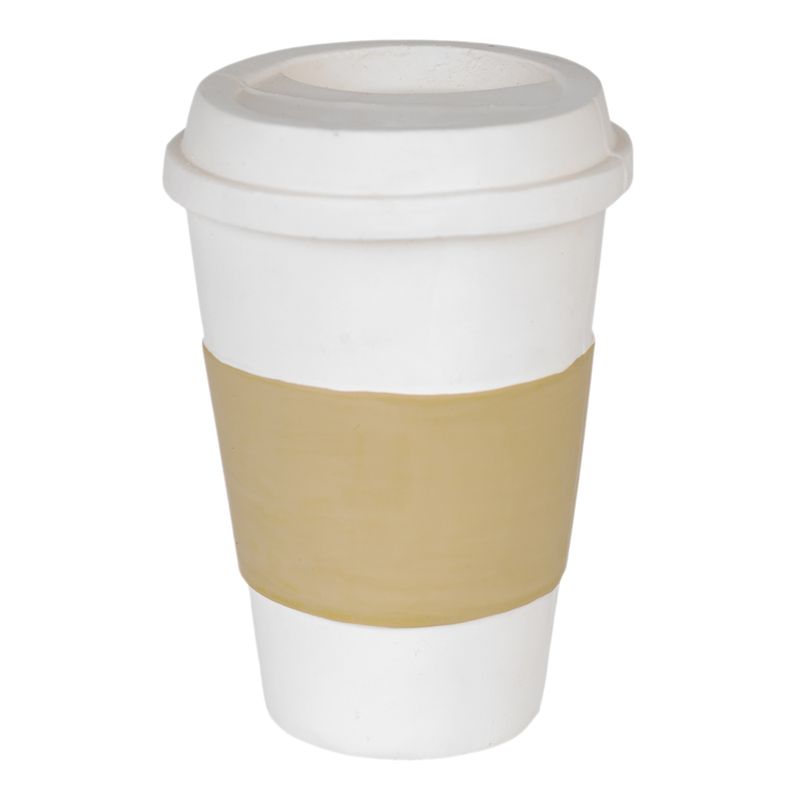 TIAKI Coffee Latex Dog Toy 8 x 12cm (diameter x H)